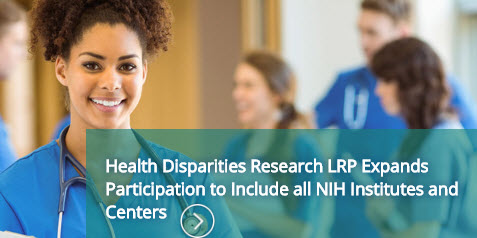 the Loan Repayment Program (LRP) for Health Disparities Research (L60)