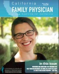 California Family Physician magazine cover