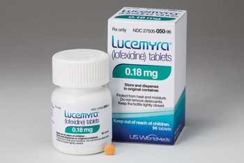 Imagen de la droga Lucemyra (Lofexidina)