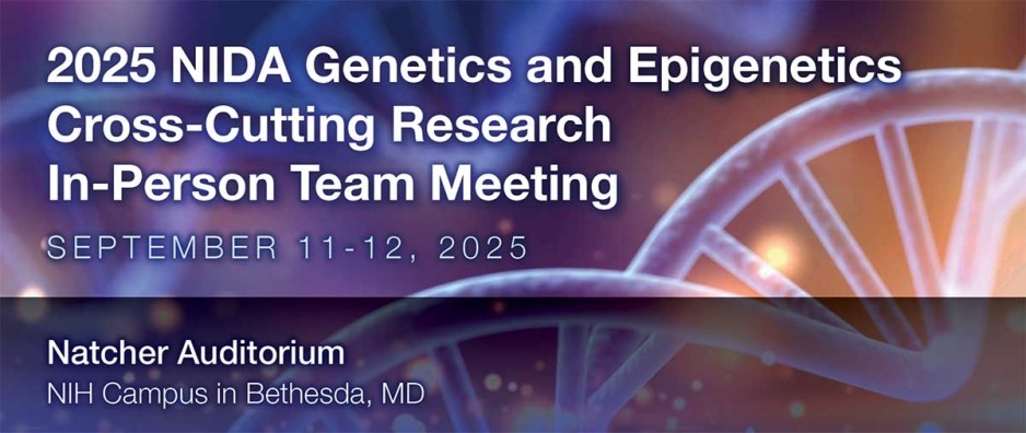 2025 NIDA Genetics Consortium banner