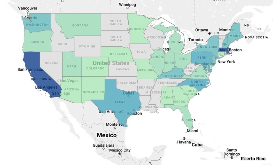 Map - links to interactive map on Reporter