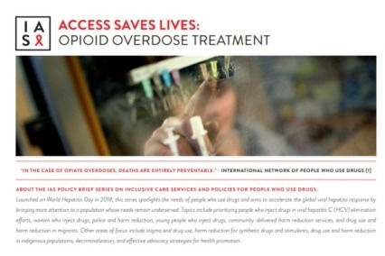 Access saves lives document cover