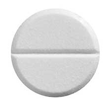 Image of a percocet pill