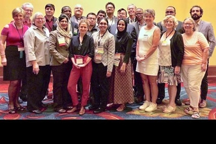 Current and former Humphery Fellows with Virginia Commonwealth University and NIDA International Program staff