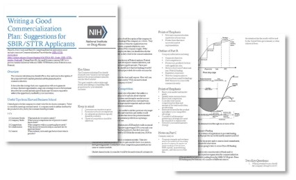 Commercialization plan promo graphic