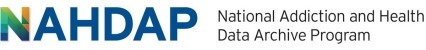 NAHDAP logo: National Addiction &&nbsp;Health Data Archive Program (NAHDAP)
