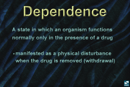 Definition of dependence