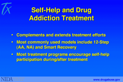 Self-help and Drug Addiction Treatment