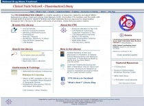 CTN Dissemination Library website screenshot