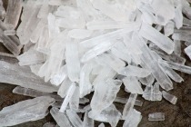 Methamphetamine crystals