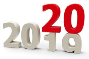 Image of year 2019 being replaced with 2020