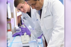 Dr. Madhukar Trivedi and staff of UT Southwestern Medical Center conduct lab research