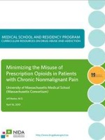 Cover of Minimizing the Misuse of Prescription Opioids in Patients with Chronic Nonmalignant Pain 